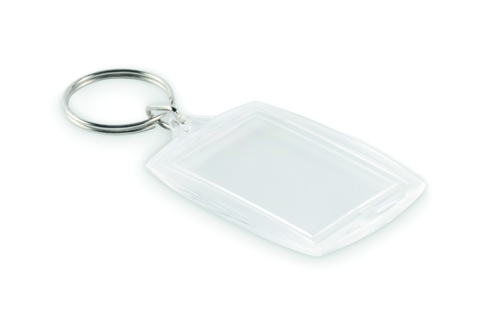 Logo trade promotional merchandise picture of: Classic acrylic keyring