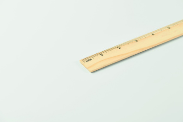 Logo trade promotional products picture of: Wooden ruler 20cm