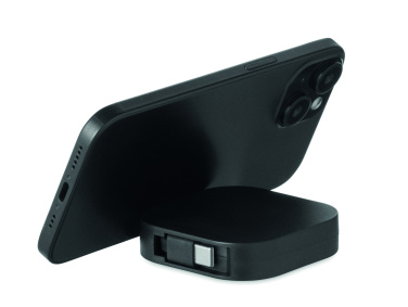 Logo trade promotional merchandise picture of: 100W retractable charging cable
