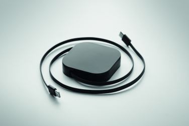 Logo trade promotional products picture of: 100W retractable charging cable