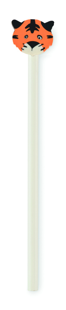 Logotrade promotional products photo of: Wooden pencil in animal shape