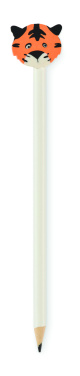 Logo trade corporate gifts picture of: Wooden pencil in animal shape