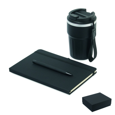 Logo trade promotional giveaway photo of: 3 piece gift set in box
