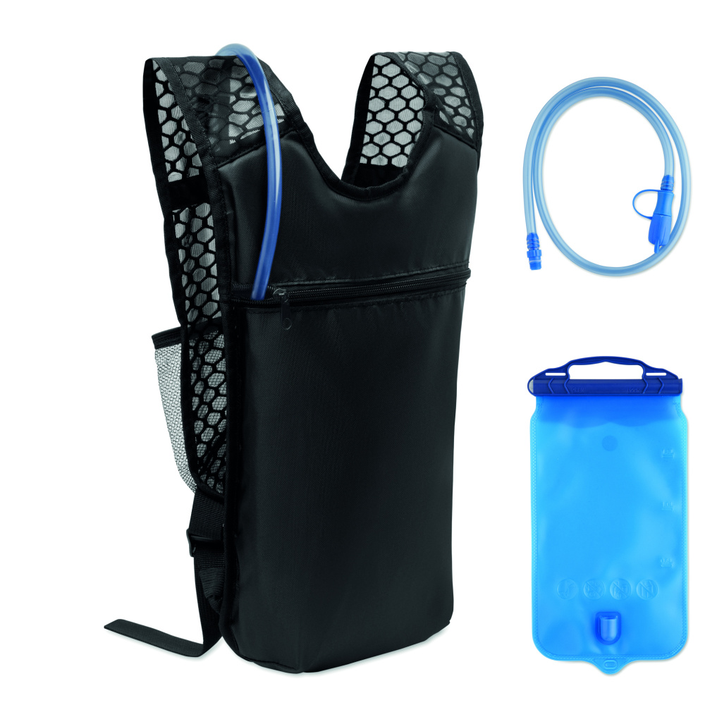 Logo trade promotional gift photo of: Sports backpack 420D PU