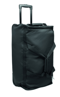 Logo trade promotional gifts picture of: Duffle bag trolley 600D RPET