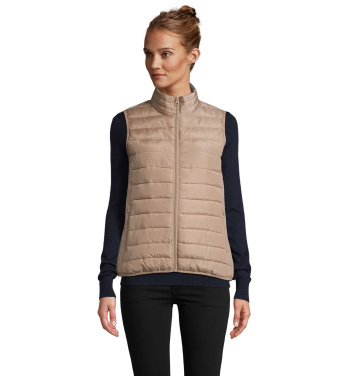 Logo trade promotional merchandise image of: STREAM WOMEN Bodywarmer