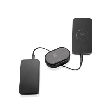 Logo trade promotional gifts picture of: Chargevix RCS rplastic Multi-functional 60W charging set