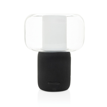 Logo trade promotional items picture of: Lux RCS recycled plastic 10W speaker lamp