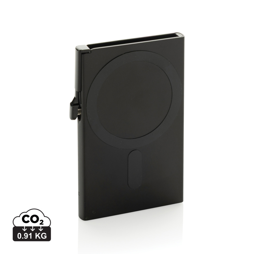 Logo trade promotional products picture of: Standard aluminium RFID magnetic phone cardholder