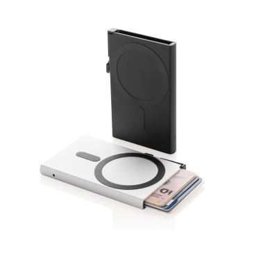 Logotrade promotional product picture of: Standard aluminium RFID magnetic phone cardholder