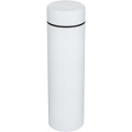 Taylor 450 ml double wall stainless steel flask with tea strainer, White