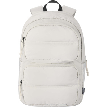 Logo trade promotional product photo of: Puffer 15.6" GRS recycled laptop backpack 18L