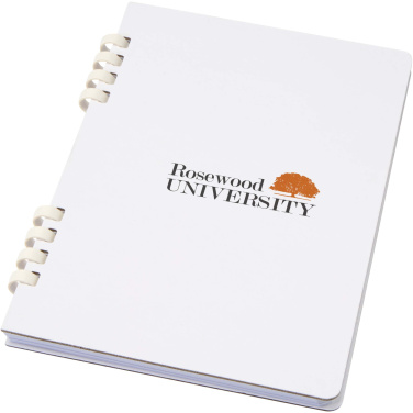 Logo trade advertising products image of: Fil A5 hard cover RCS recycled spiral notebook