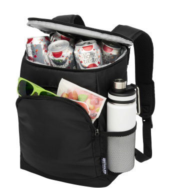 Logo trade corporate gifts picture of: Chillpack 18-can GRS recycled cooler backpack 16L