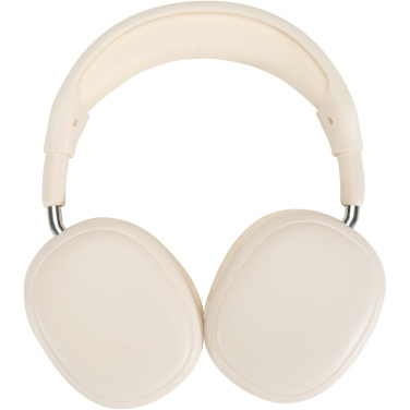 Logo trade promotional items image of: Alzir recycled plastic over-ear wireless Bluetooth® headset