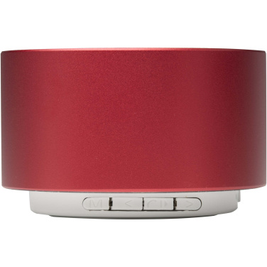 Logo trade corporate gift photo of: Ankaa 3W recycled aluminium wireless Bluetooth® speaker