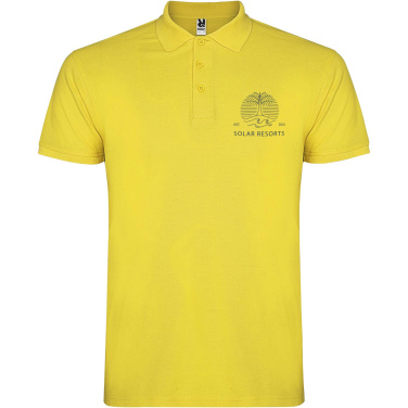 Logotrade promotional giveaway image of: Star short sleeve men's polo