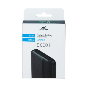 Logotrade corporate gift picture of: Power Bank VA2006 5000 mAh RIVACASE