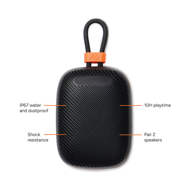 Logo trade corporate gift photo of: Nordic Drift Titan IP67 Water and Dustproof 5W Speaker