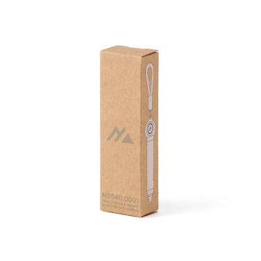 Logo trade corporate gifts image of: Nordic Drift Trial RCS Portable Infinity Pocket Pen W Compas