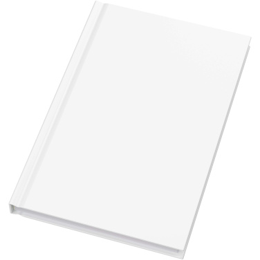 Logo trade promotional items image of: Novella Brontë A5 glossy hard cover notebook - 100 sheets