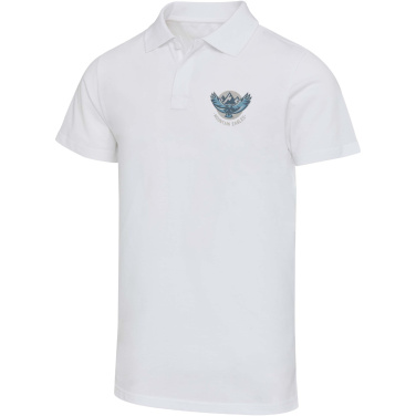 Logotrade corporate gift picture of: Graphite 180 g/m² short sleeve unisex OCS organic polo