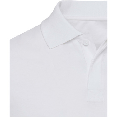 Logo trade promotional merchandise photo of: Graphite 180 g/m² short sleeve unisex OCS organic polo