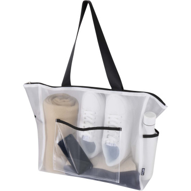 Logo trade promotional merchandise photo of: Mesh GRS recycled tote bag 23L