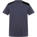 Expedition 160 g/m2 men's short sleeve t-shirt, Lead / Black