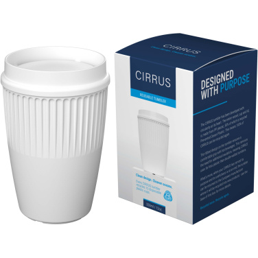 Logo trade advertising product photo of: Cirrus POP 350 ml tumbler with 360° lid