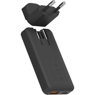 Logo trade business gift photo of: Xtorm 65W fast travel charger with cable and travel case set