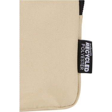 Logo trade promotional product photo of: Byron GRS recycled bottle pouch