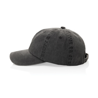 Logotrade promotional product image of: BEAU AWARE™ Washed 6 panel 270gsm cotton twill cap