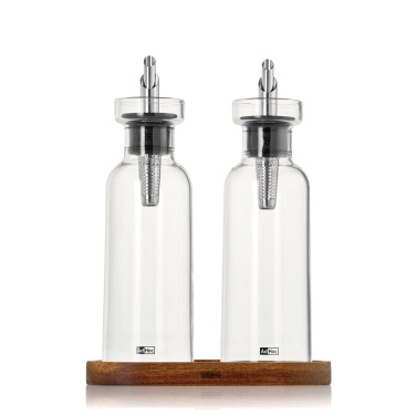 Logo trade promotional gifts image of: AdHoc Menage AromaPour Oil and vinegar pourer set 300ml