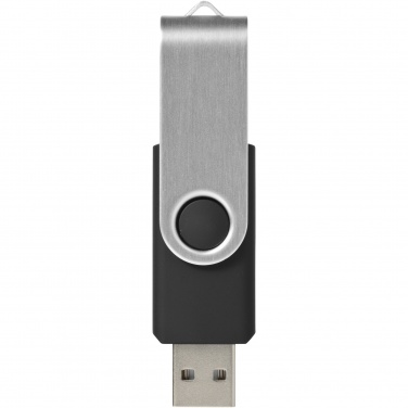 Logo trade ärikingituse pilt: Pööratav põhiline 32 GB USB-mälupulk