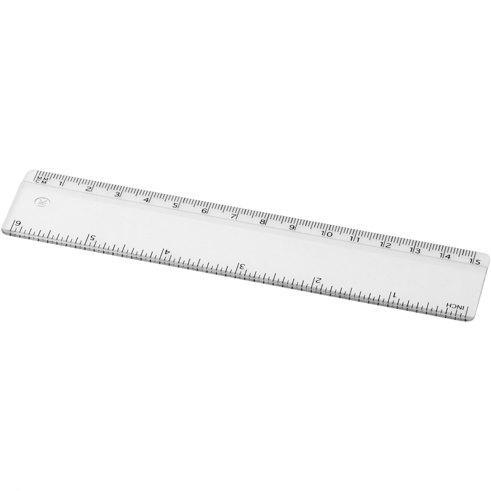 Logotrade firmakingid pilt: Renzo 15 cm plastikust joonlaud