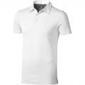 Markham unisex meeste stretšpolo, Valge