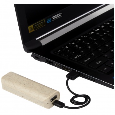 Logotrade reklaamtoote foto: Yoko 1200 mAh nisuõlgedest elektripank