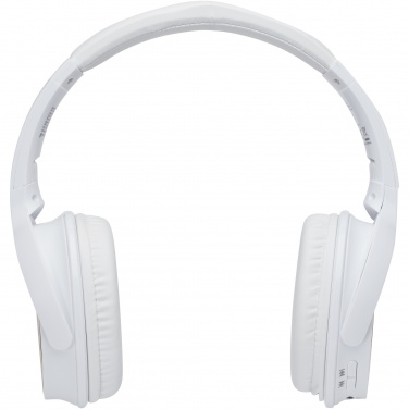 Logo trade reklaamtoote pilt: Athose bambusest Bluetooth® kõrvaklapid mikrofoniga