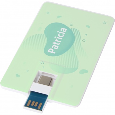 Logo trade ärikingid foto: Duo õhuke 64 GB USB-draiv koos Type-C ja USB-A 3.0-ga