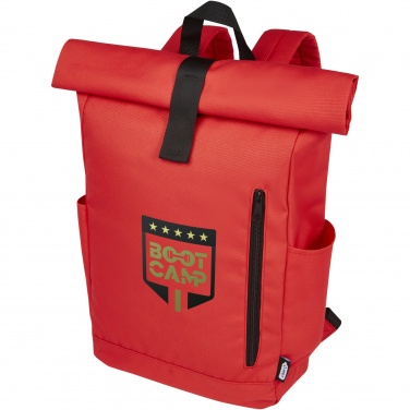 Logotrade firmakingitused pilt: Byron 15,6" GRS RPET rull-top seljakott 18L