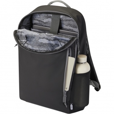 Logotrade ärikingitused pilt: Aqua 15" GRS taaskasutatud veekindel sülearvuti seljakott 21L