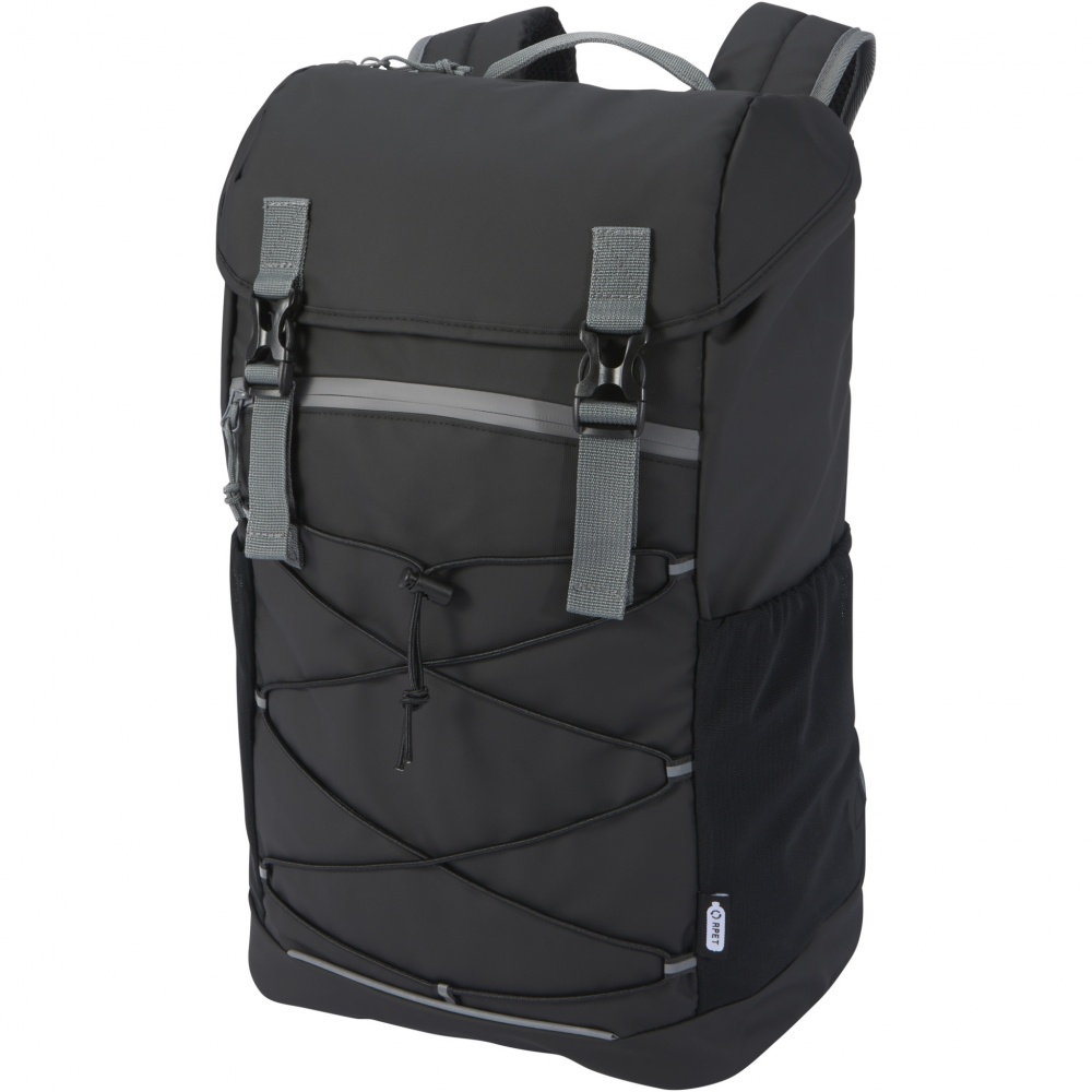 Logotrade ärikingi foto: Aqua 15,6" GRS taaskasutatud veekindel sülearvuti seljakott 23L
