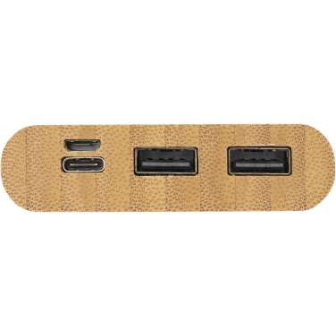 Logotrade reklaamkingi foto: Tulda 10 000 mAh bambusest akupank