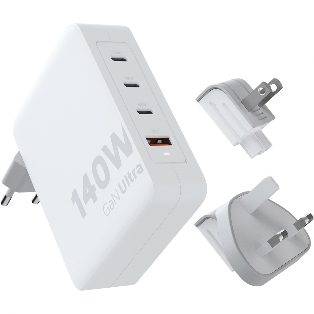 Logo trade reklaamtooted foto: Xtorm XVC2140 GaN Ultra 140 W reisilaadija 240 W USB-C PD kaabliga