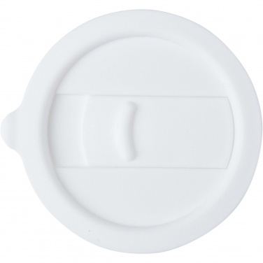 Logotrade reklaamtoote foto: Keraamiline termoskruus Java 330 ml plastikust kaanega