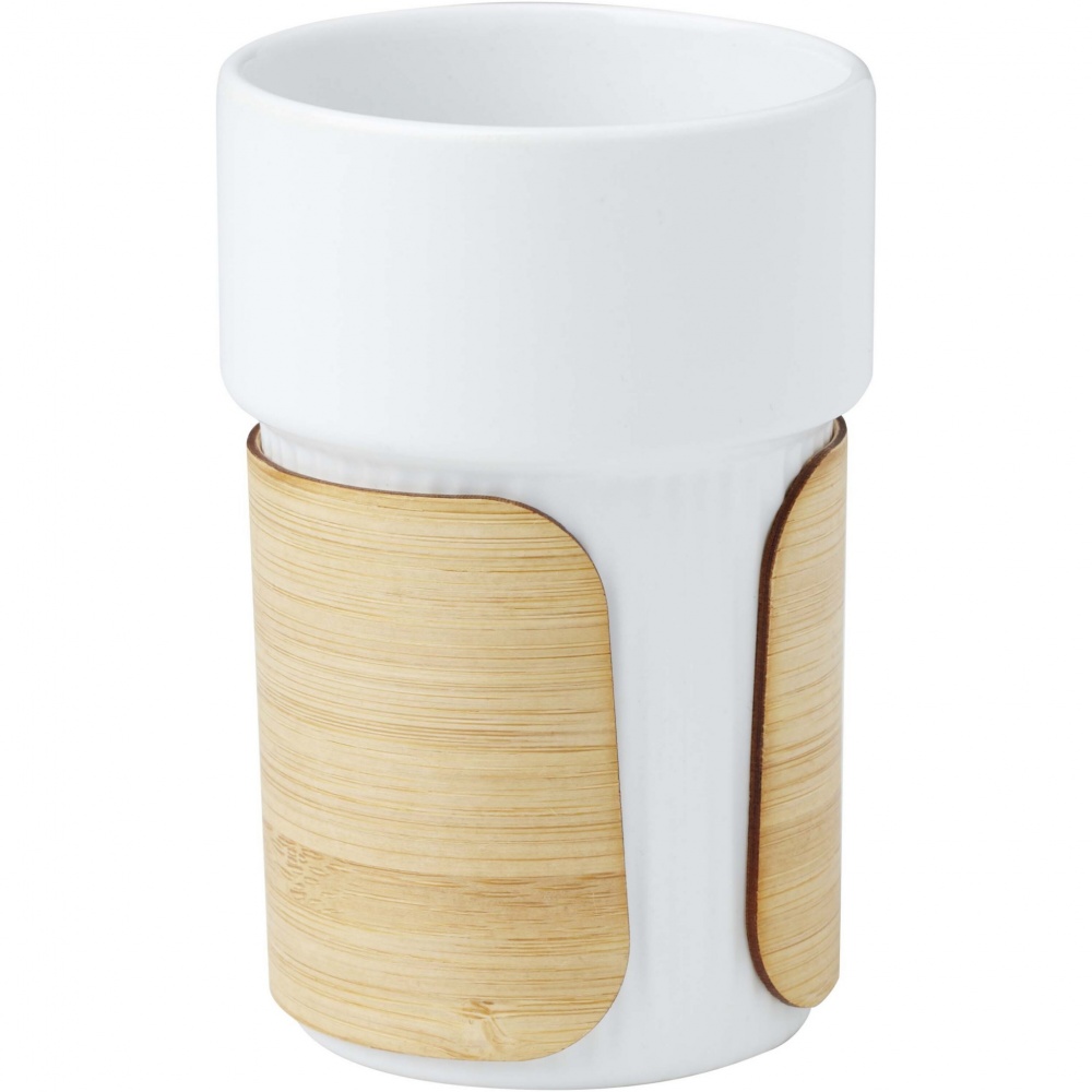 Logotrade firmakingituse foto: Termostass Fika 340 ml bambuskattega