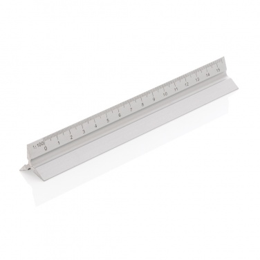 Logotrade ärikingid pilt: 15 cm. Alumiiniumist kolmnurkne joonlaud