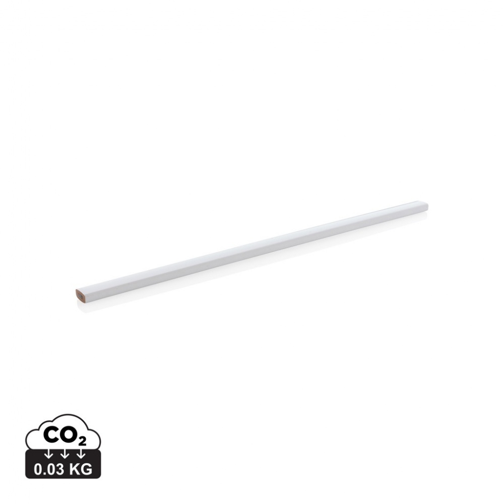 Logotrade reklaamkingituse foto: 25cm puidust puusepa pliiats