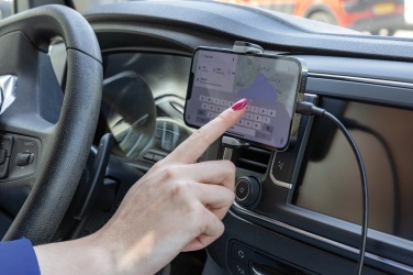 Logotrade ärikingi foto: Acar RCS taaskasutatud plastikust 360 kraadi autotelefoni hoidik